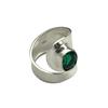 Oval Chrome Diopside Gemstone 925 Sterling Silver Jewelry Handmade Wedding Ring RR-2-8