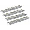 TOMIX N Gauge Straight PC Rail S99-PC F Set of 4, 1015 Model Railroad Supplies