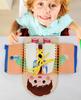 Busy Board: Multi-Layer Life Skills & Hand-Eye Coordination for Toddlers