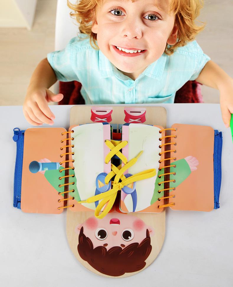 Busy Board: Multi-Layer Life Skills & Hand-Eye Coordination for Toddlers