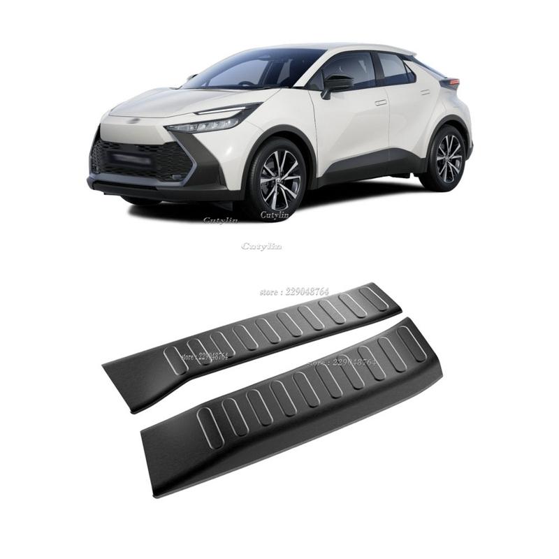 Voor Toyota CHR C-HR 2024 2025 Roestvrij Staal Binnenste Achterbumper Beschermer Deurplint Kofferbak Instaplijst Trim Auto Accessoires