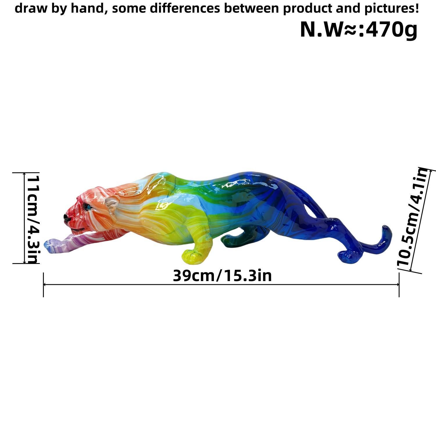 Новый Современный Граффити Леопардовый Орнамент Дом Гостиная Столовая Боковой Шкаф Стеклянный Шкаф Винный Шкаф Украшение Подарок