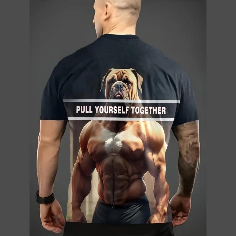 

2024 Мужская футболка ST размера плюс, мужская футболка с принтом 3D тигра, футболки с коротким рукавом в винтажном стиле для мужчин, свободные футболки большого размера 6XL