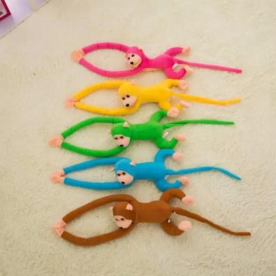 Long-Armed Plush Talking Monkey Doll - Multiple Colors, Hot Sale
