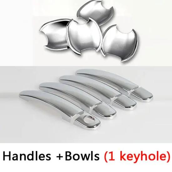 For VW Passat B5 B5.5 Chrome Handle Covers Trim Set for Volkswagen MK5 Sedan Wagon Car Accessories Sticker Car Styling 1996-2005
