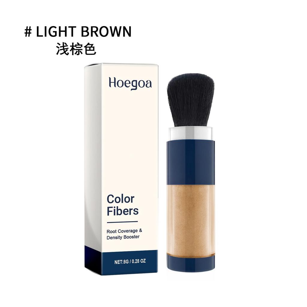 Haaransatzpuder Sofort Schwarzbraun Ansatzabdeckung Flauschig Volumenverleihend Haar Concealer Wasserdicht Ölkontrolle Reparatur Haar Schatten