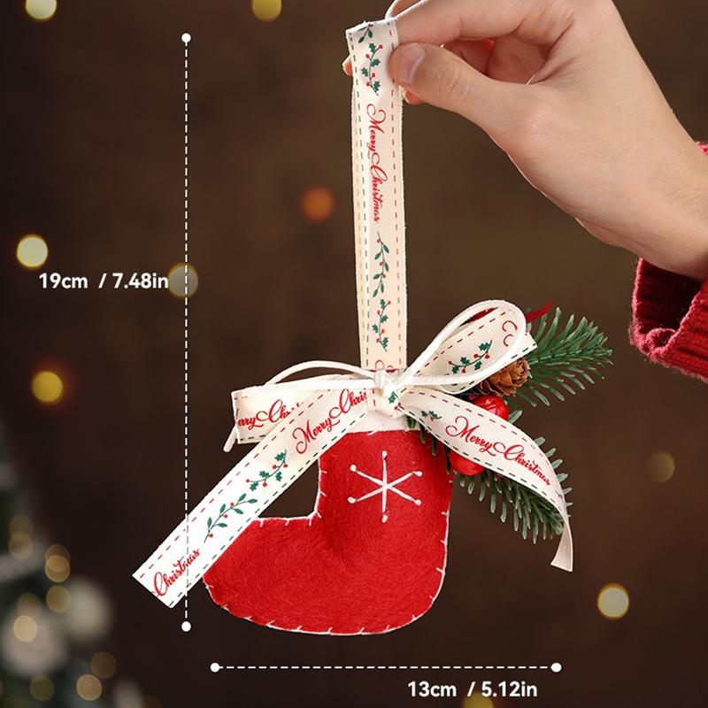 Christmas Decorations Wooden Snowmen Santa Claus Reindeer Door Hanging Ornament XmasTree Indoor Scene Layout Home New Year Decor