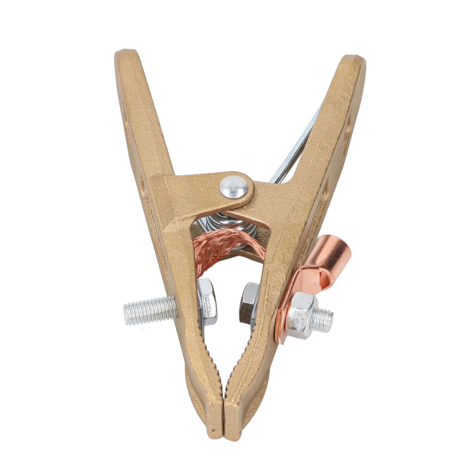 

Заземляющий зажим 500А Латунный Мощный А-образный зажим заземления для сварки MIG MMA TIG ARC