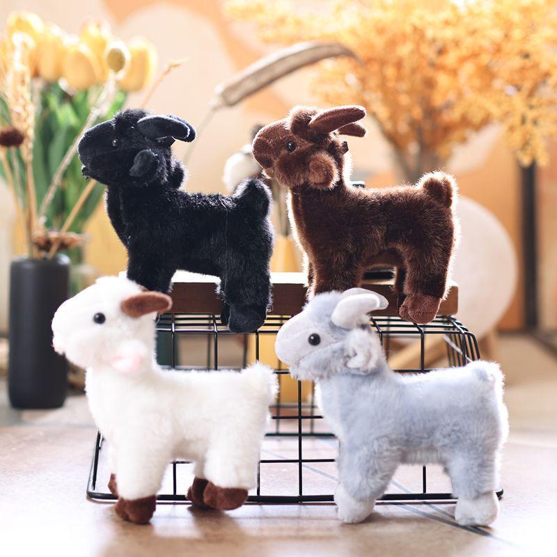 Plush Sheep Keychain With Soft Pp Cotton For Bag Decoration And Gift Idea