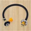 One-Piece Cassette Filling Valve To Fill Empty Propane Gas Cylinder Gas Refill Adapter for North America Camping Accessories