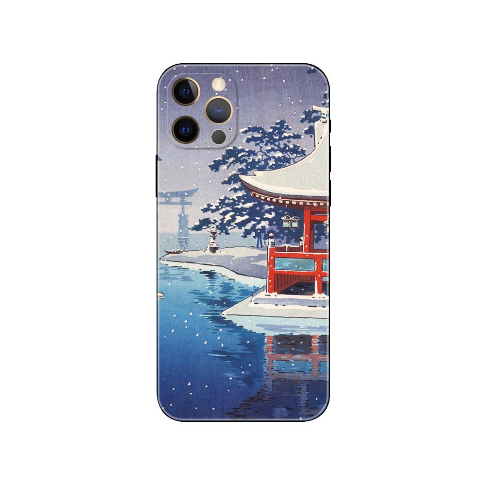 Tokyo Japanese Art Phone Case for Iphone 5 5s 2020se 6 6s 7 8 Plus X 10 XR XS 11 12 13 Mini Pro MAX Black Tpu Back Cover