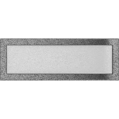 Vent Cover 17x49 Black and Silver