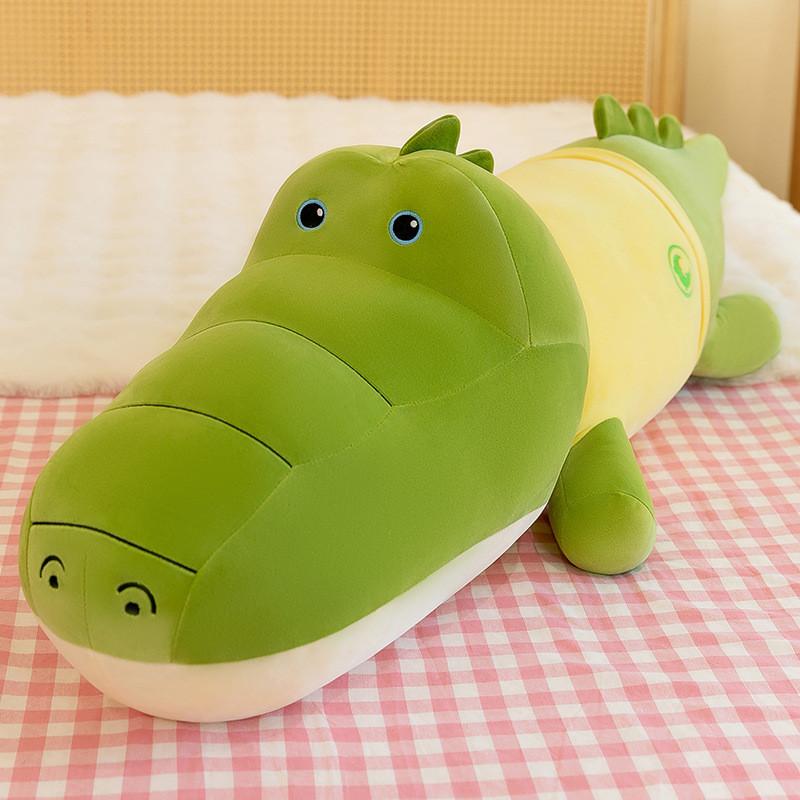 Cartoon Big Headed Crocodile Dogs Animal Stuffed Plush Toy Dolls Birthday Gift