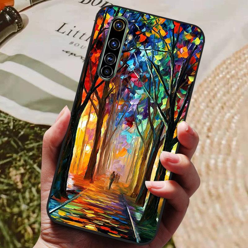 Per Custodia Realme 6 Custodia Realme 6 Pro Custodia Realmi 6s 6i Cover Posteriore Morbida in Silicone TPU per OPPO Realme6 6Pro Realme6Pro 6i Custodia
