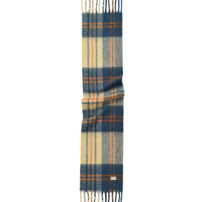 Velsey Bold Check Muffler [1950 BLUE]