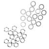 G3 8 Female Thread Nuts Metal Washer Kit Instrument Jack Fasteners for Electric Guitar Bass