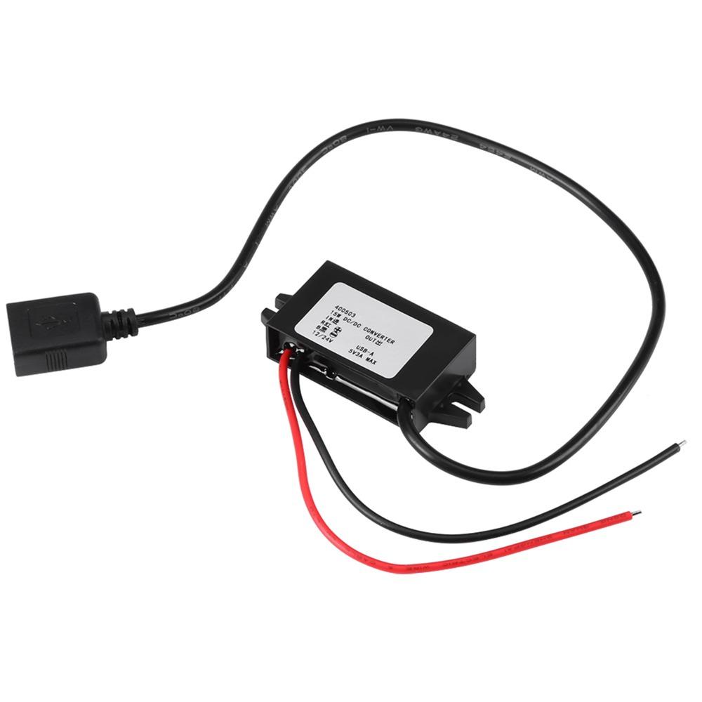 12V till 5V DC-DC Buck-omvandlare Bred Inspänning Spänningsregulator Modul Elektronik