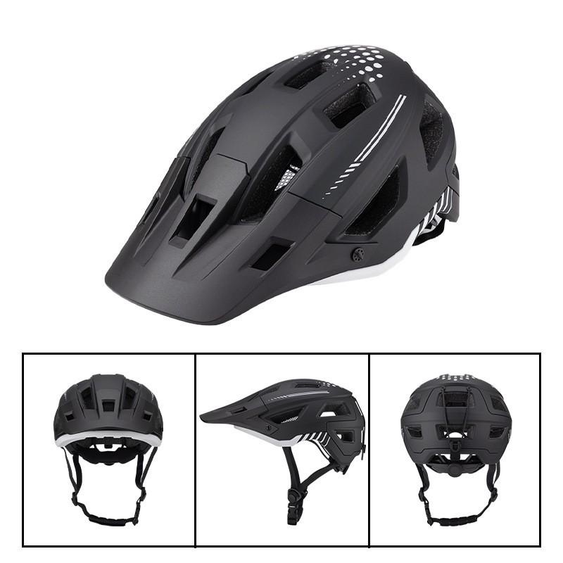Erwachsenen Mountainbike-Helm Radfahren Trail Riding Sicherheitsausrüstung Halbschale Mit EPS PC Konstruktion