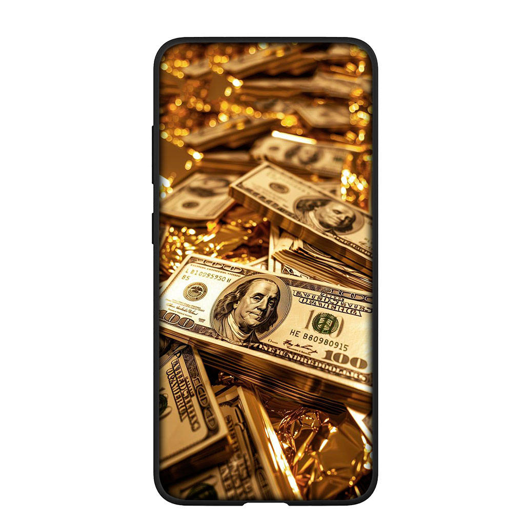 Phone Case for Samsung Galaxy S25 S24 S23 iPhone 16 15 Xiaomi Redmi Note 14 13 12 16E X 11 Pro Max OPPO Moto 14C 13C Huawei Wallpaper Money 100 Cover