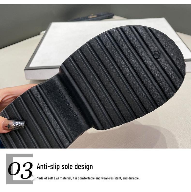 Women's Thick-Soled Summer Slippers: New Style Outdoor Flip-Flops and Sandals