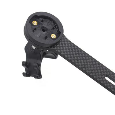 Bicycle Speedometer Bracket Multifunctional Carbon Fiber Motion Camera Bracket Compatible For Garmin Bryton