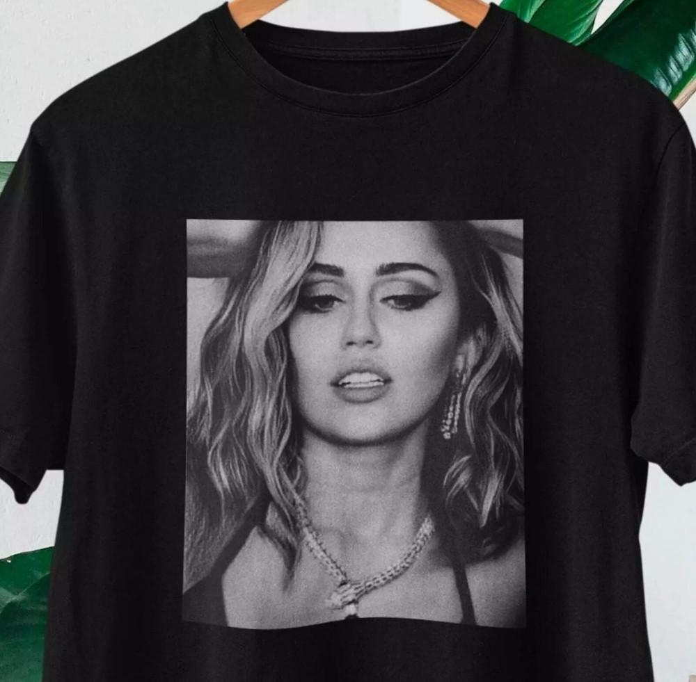 Футболка с фото Майли Сайрус Футболка для фанатов Майли Сайрус Унисекс футболка Miley Cyrus Endless Summer XXL