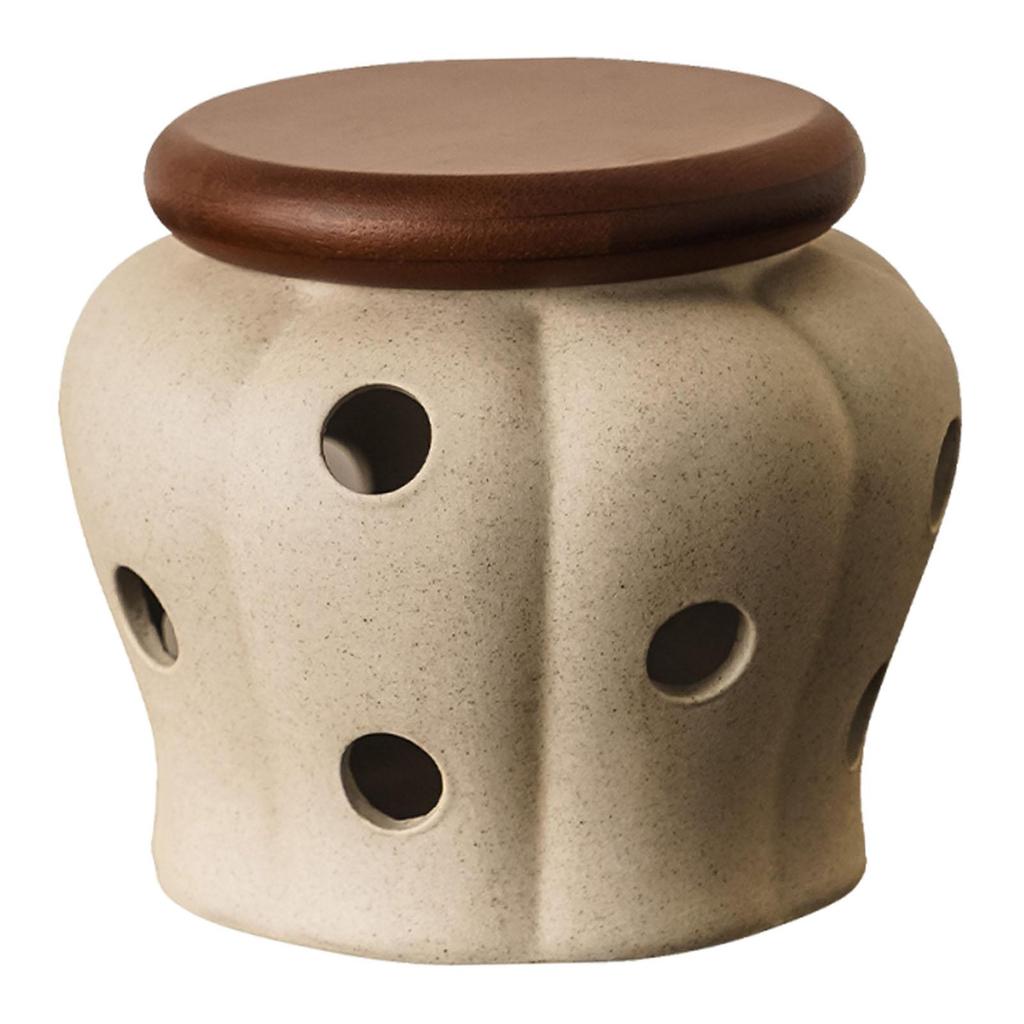 Ceramic Garlic Keeper Creative Storage Holder for Restaurant Home Kitchen
