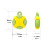 Silicone for Air Tag Protective Cover With Hook Buckle Tracker Case Colorful Locator Shell  Adults