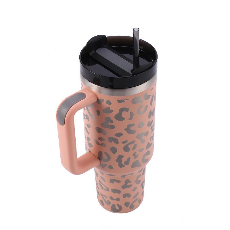 40oz Handle Ice Flask 304 Stainless Steel Insulated Car Cup