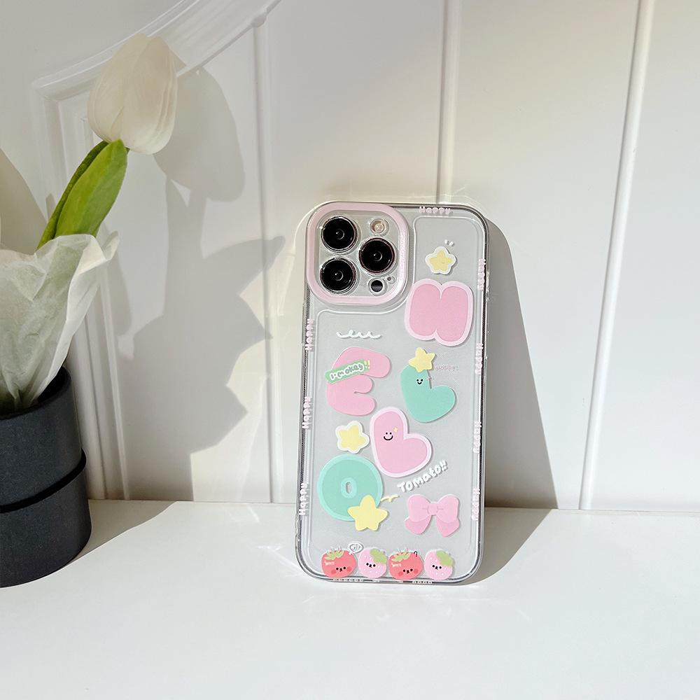 Colorful Laser X Suitable for Iphone17 Apple 16 Mobile Phone Case 12pro Max All Inclusive 11 Silicone 15XR