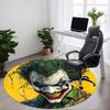 1 ks Kulatý koberec Joker Klaun do kanceláře, pod kancelářské židle, do ložnice, obývacího pokoje, domácí dekorace, dekorace místnosti, k dispozici v různých velikostech