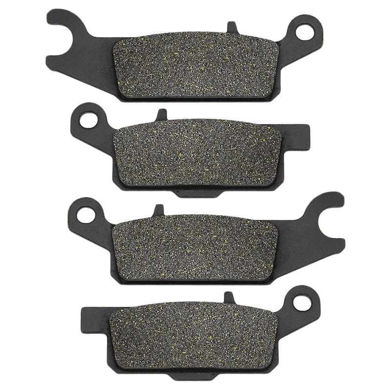 Cyleto Motorcycle Parts Front or Rear Brake Pads for Yamaha YFM550 YFM 550 Grizzly 2009-2014 YFM700 Grizzly YFM 700 2007-2018