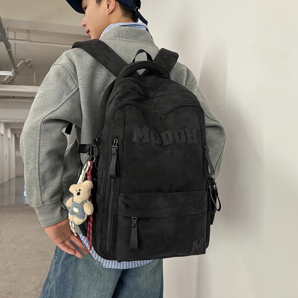 Schoolbag Schoolbag for Boys, High School Students, Large-capacity Backpack To Reduce the Burden, High School Lightweight, Anti-splashing Travel