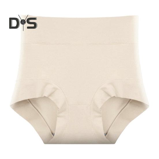 

Женские трусики с высокой талией, утягивающие живот, бесшовные, однотонные, эластичные, дышащие, с приподнятой попоной, антисептические трусы, женские трусы, нижнее белье L бежевый