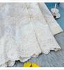 Women's Summer Asymmetrical Jacquard Cardigan with Frog Button and Crochet Design