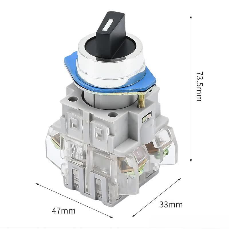 Youhuan 22mm Self-Locking Rotary Selector Switch