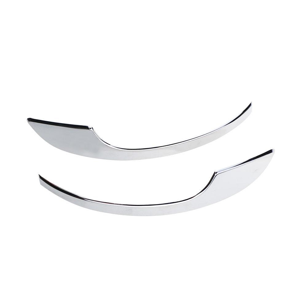 2Pcs Car Rearview Side Mirror Anti-Scratch Trim Sticker Cover for Ford Ecosport 2013 - 2025 ABS Chrome Styling Accessories