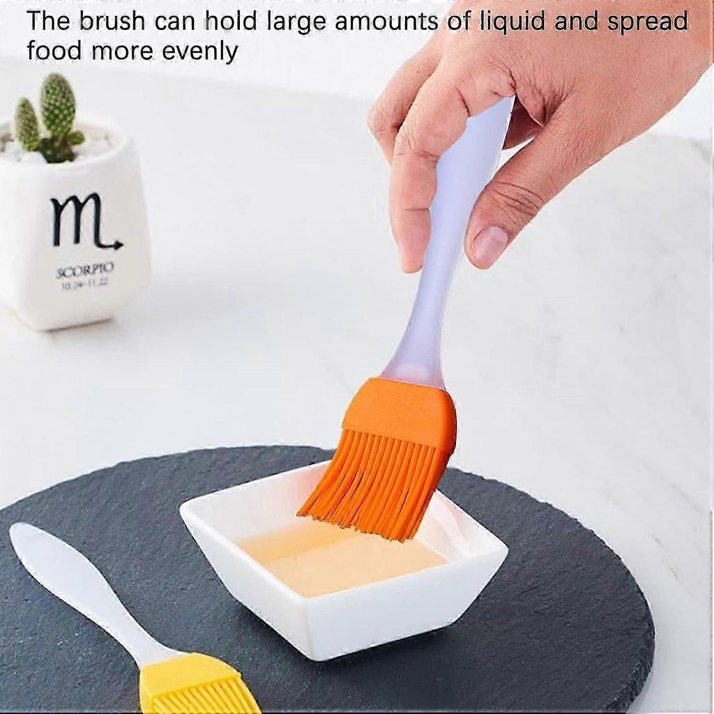 Silicone Pastry Brush, Bright Color Pastry Brushes for Baking Basting Brush Cooking Brush Pastry Brush for Baking Silicone Basting Brush