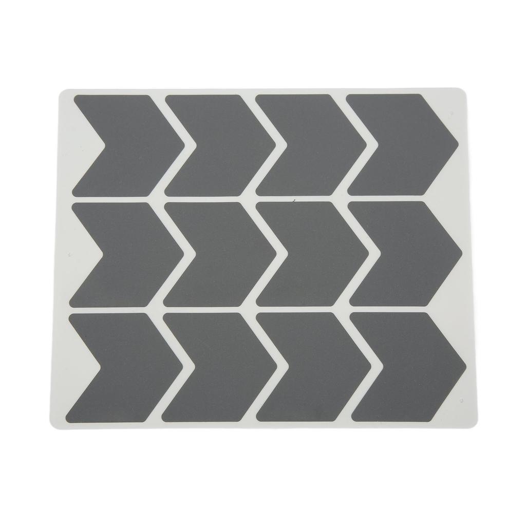 12 Stück Fahrrad Reflektierende Aufkleber Wasserdicht Einfach zu Installieren Sicherheits Radaufkleber für Straße