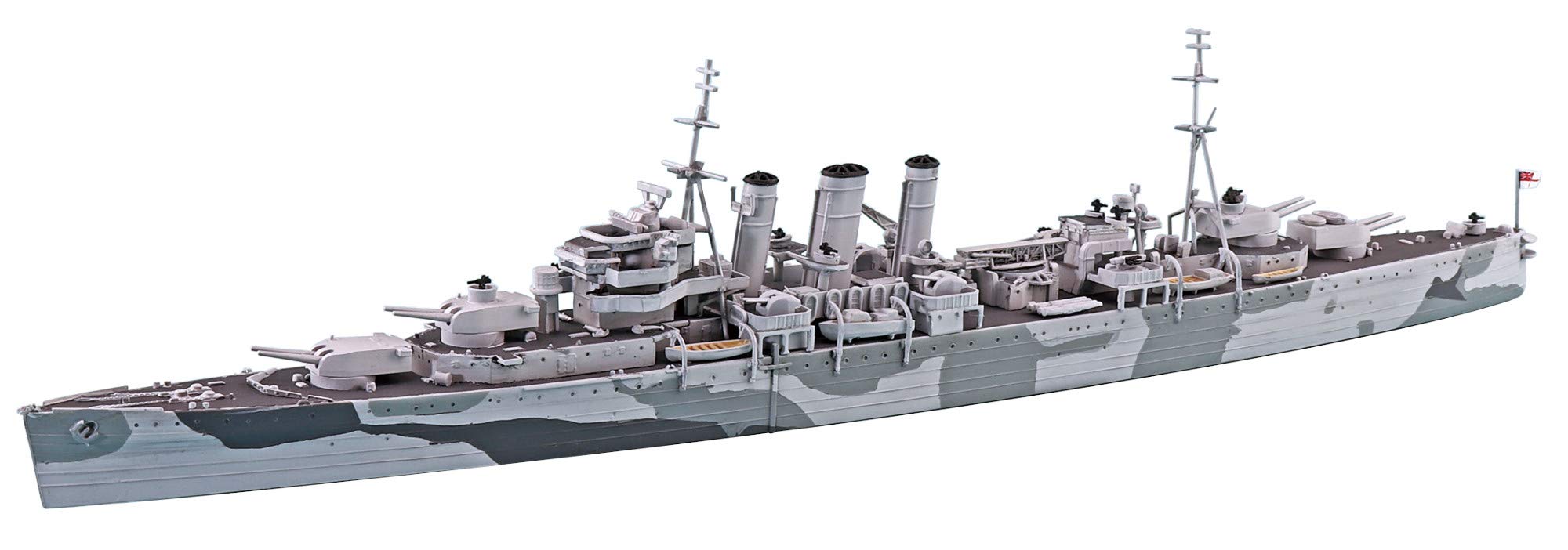 

Aoshima Bunka Kyozai Waterline Series 809 British Heavy Cruiser HMS Norfolk Plastic Model 1/700 No.