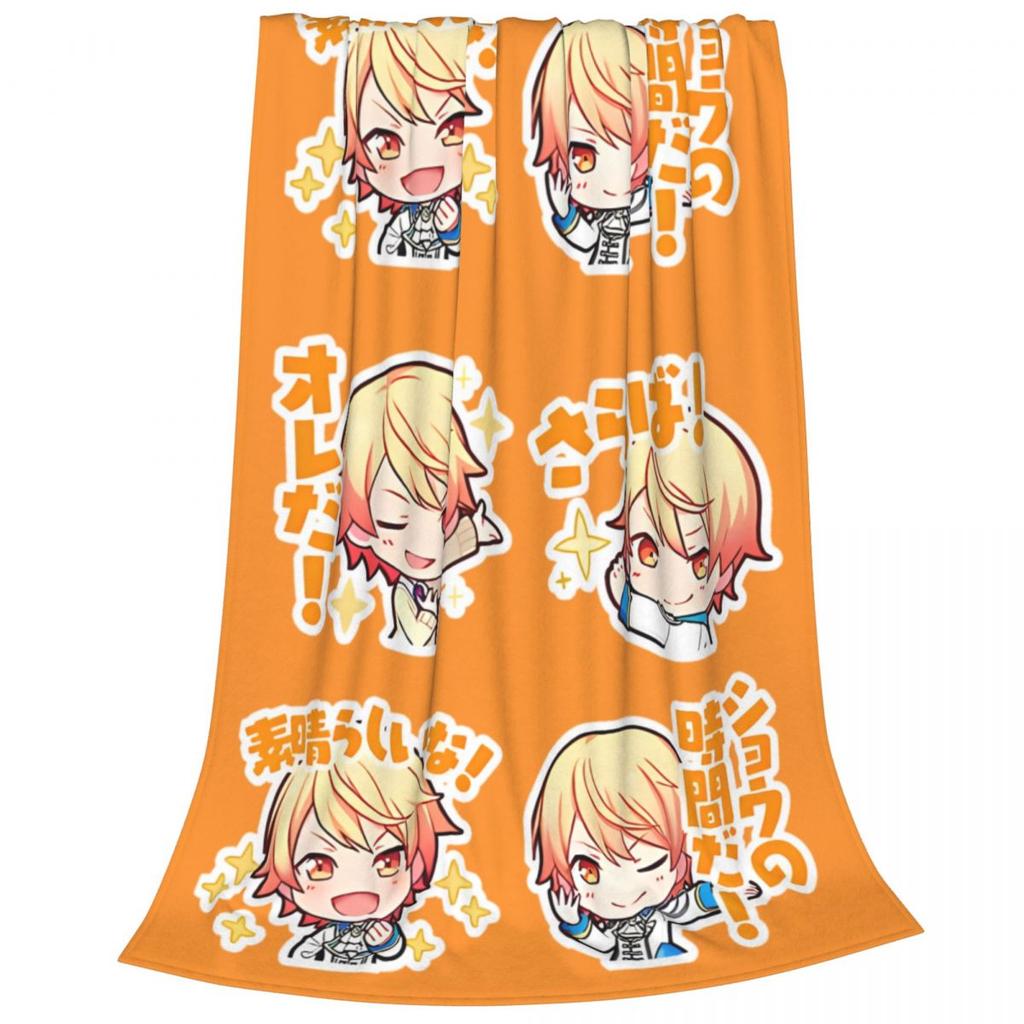 Tsukasa Tenma A Lot Blankets Fuzzy Vintage Warm Throw Blanket for Bedspread All Season