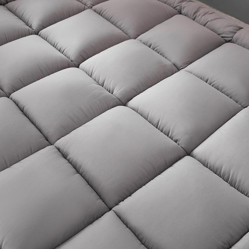 3D Down Feather Lambswool Soft Mattress Pad for Single Double Dormitory KTY
