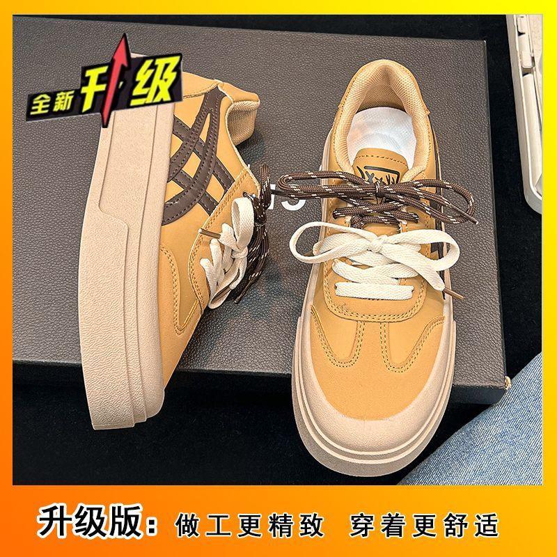 New trendy moral training explosion 2025 breathable student little white shoes super soft sports shoes dirt-resistant versatile casual board shoes
