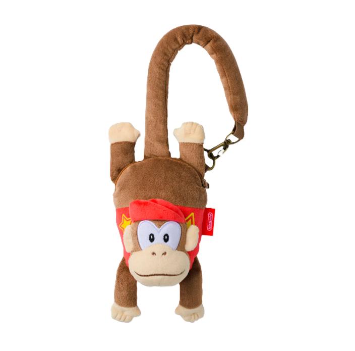 

NINTENDO TOKYO Ограниченная подвесная сумка Дидди Конг Серия Donkey Kong Япония НОВАЯ