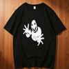Creepypasta Baumwoll-T-Shirt Teenager Grafik University Streetwear Punk Koreanische Kleidung Shirt 2000er Universität Vintage 2000er Ästhetik