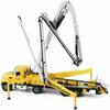 1/55 Scale Alloy Concrete Pump Car Model Toy, Engineering Construction Equipment Model for Kids Over 3 Years Old