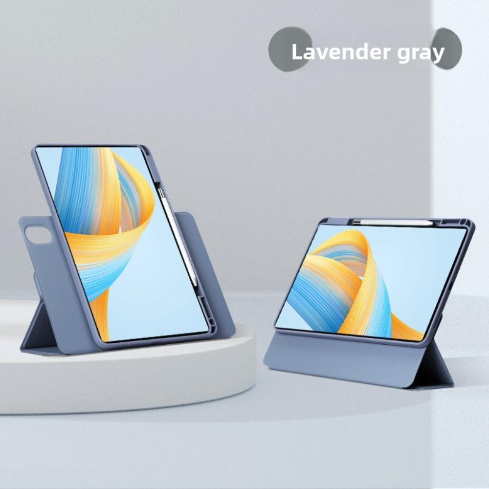 Leather Case for Honor Pad GT2 Pro Magic Pad 3 with 720 Rotating Magnetic Ring V96 X7 Split X8A Cover