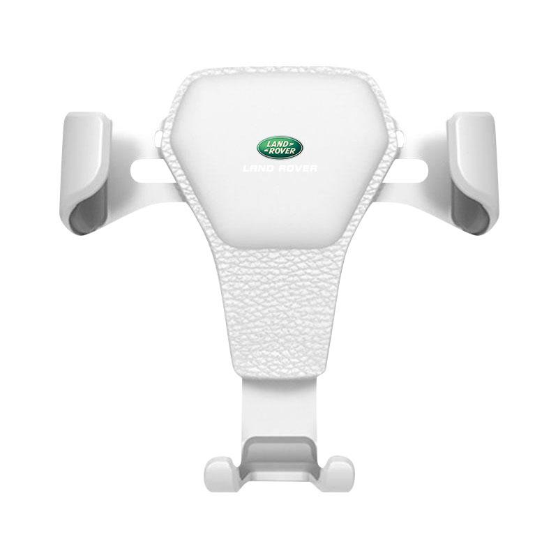 

Автомобильный держатель для телефона Вентиляционное отверстие G-сенсор Подставка для смартфона GPS для Land Rover Range Rover Velar Velar Freelander 3 SVR L320 L330 Defender Discovery Sport белый