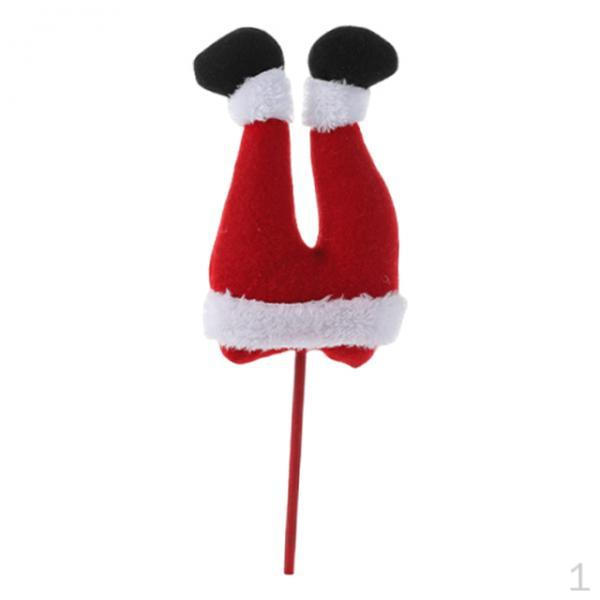 

Christmas Elf Leg for Tree Decoration, Bedroom, Holidays, Farm, Wedding, Dining Room Red White