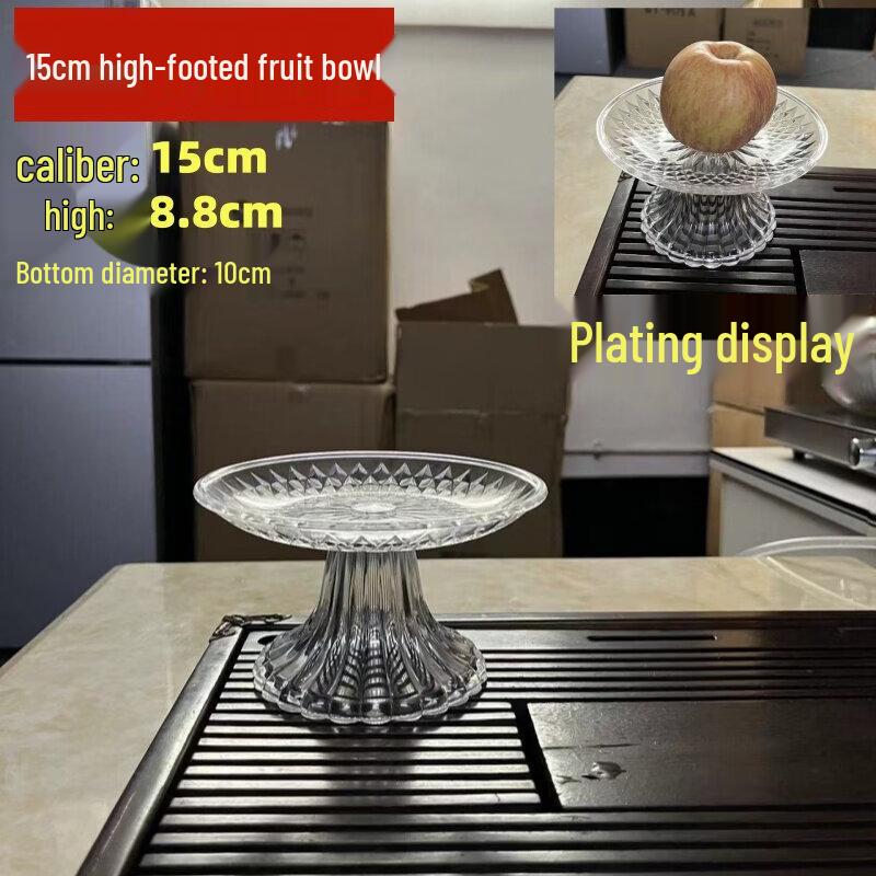 Commercial Acrylic Stackable Fruit & Snack Plate Set